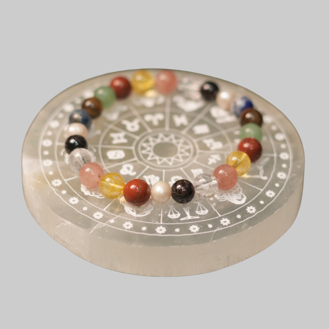 7 Chakra Natural Healing Gemstone Bracelet