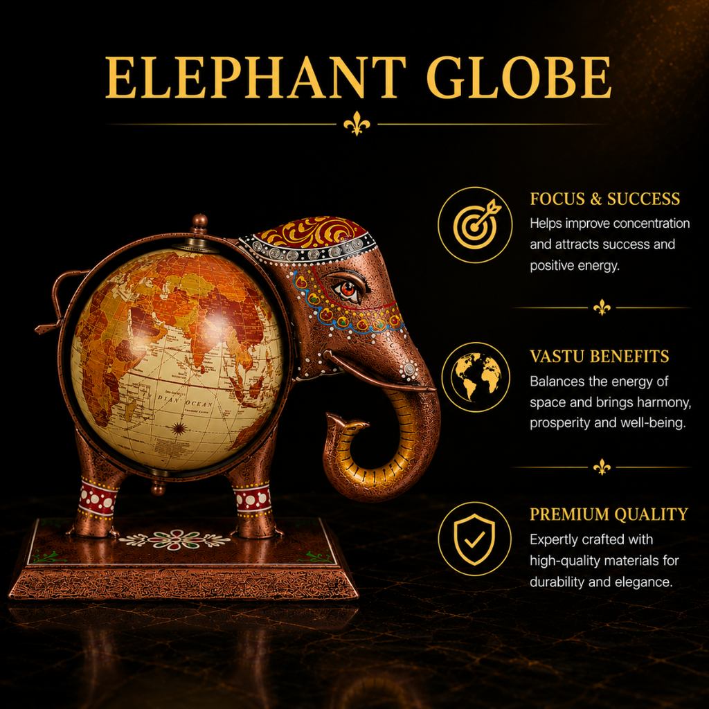Benefits of Artistic Elephant World Globe