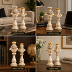 Best Place for Elegant King & Queen Bust Showpiece Set