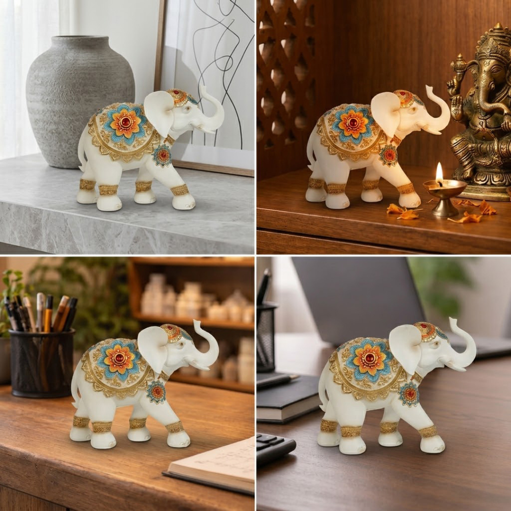 Best Place for Exquisite Royal Elephant Showpiece
