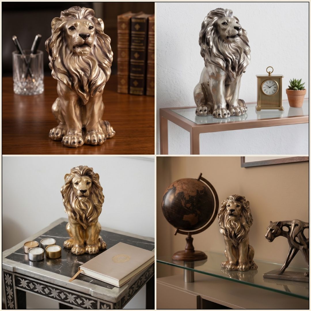 Best Place for Majestic Sitting Lion Figurine