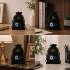 Best Place for Protective Evil Eye Drawstring Pouch