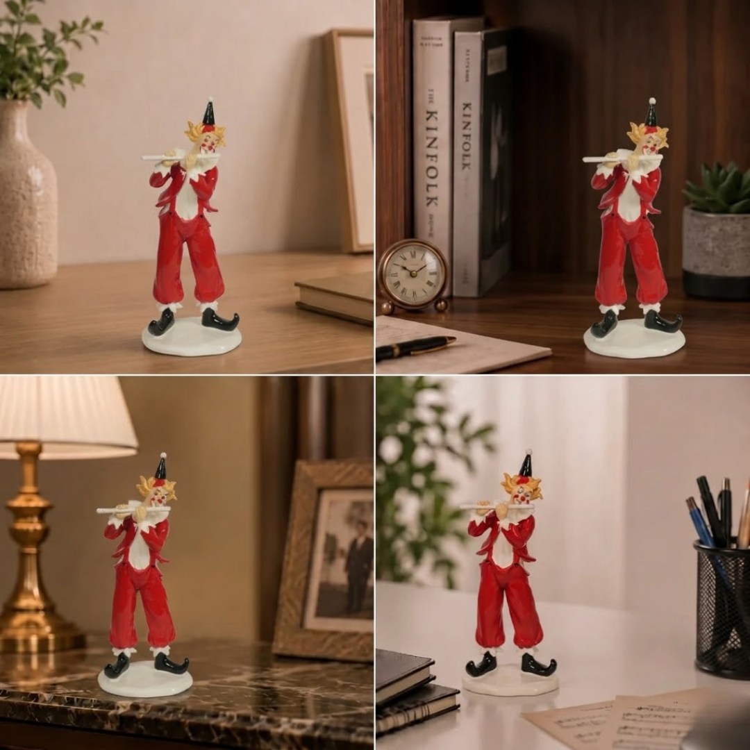 Best Place for Whimsical Flutist Clown Figurine