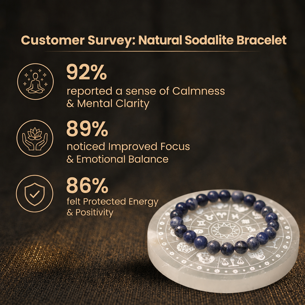 Best place for Natural Blue Sodalite Beaded Bracelet