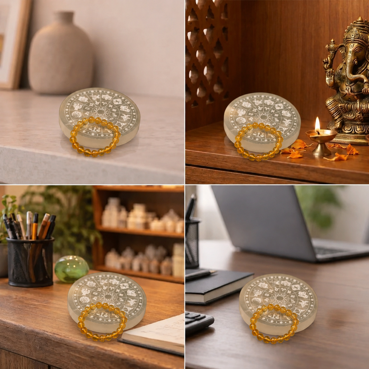 Best place for Natural Citrine Stone Bracelet – Money & Success Crystal for Vastu