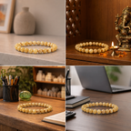 Best place for Natural Yellow Jade & Citrine Energy Bracelet for Wealth, Knowledge & Jupiter Alignment
