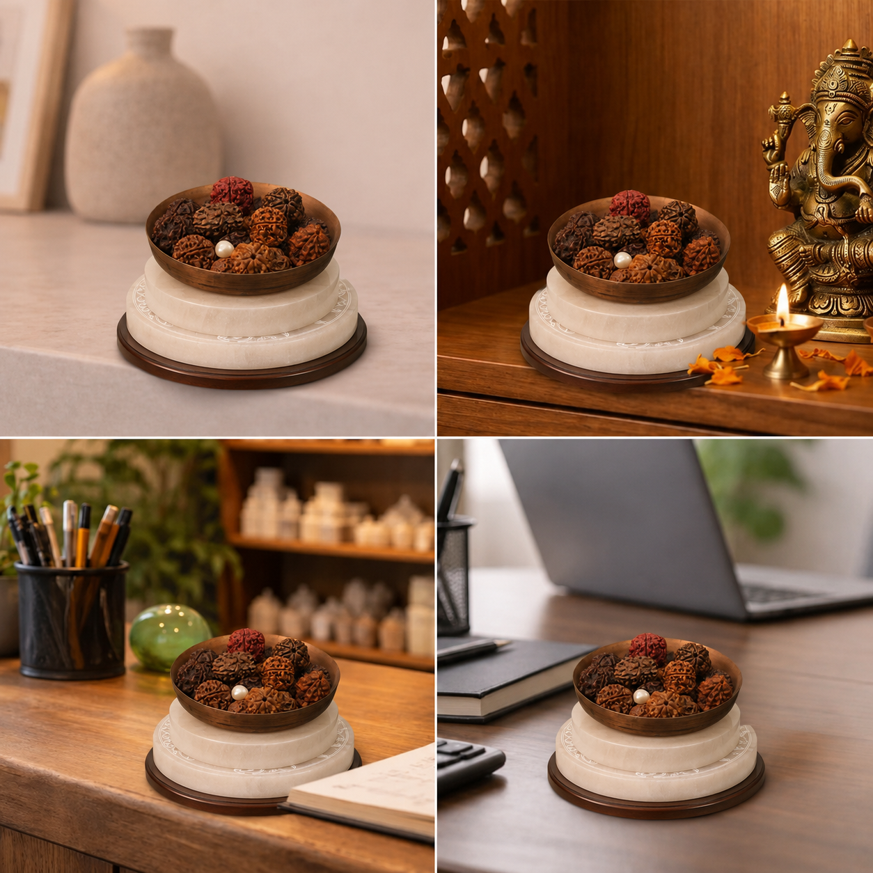 Best place for Sacred Assorted Mukhi Rudraksha Bowl