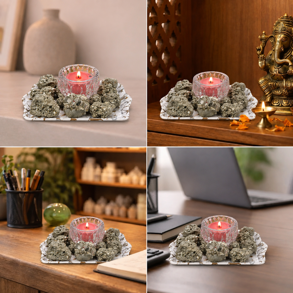Best place for Silver Pyrite Clusters Set