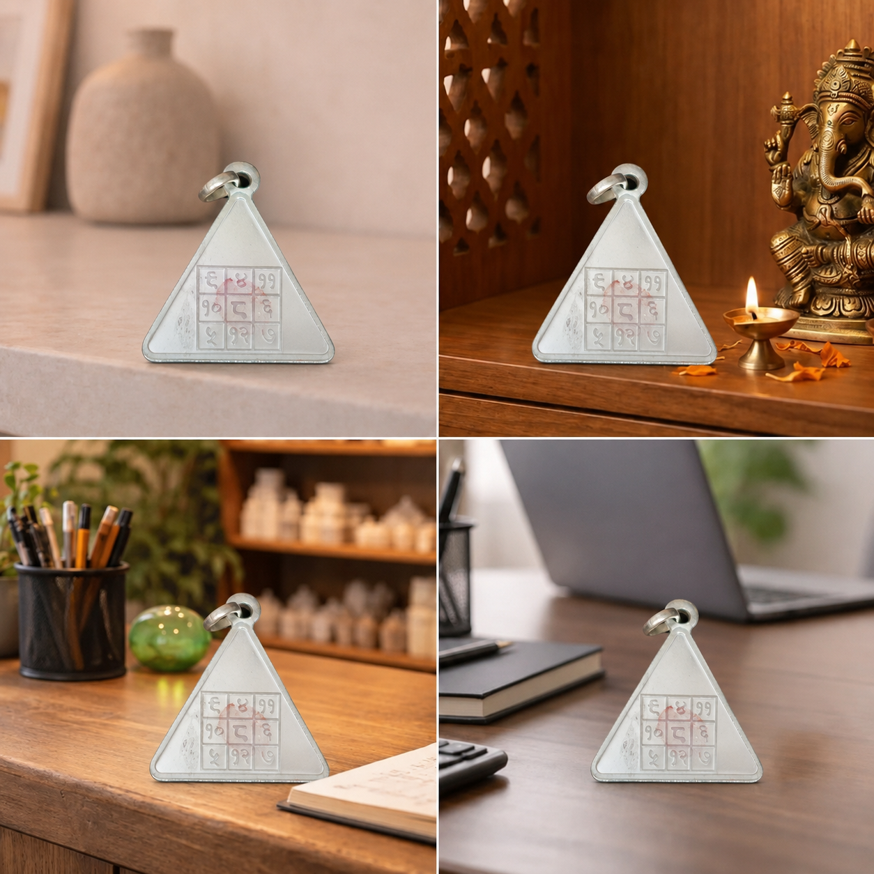 Best place for Silver Triangular Siddha Navgraha Tavij