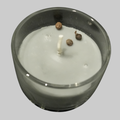 Black Pepper Infused Light-Grey Protection & Saturn Energy Vastu Candle