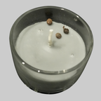 Black Pepper Infused Light-Grey Protection & Saturn Energy Vastu Candle