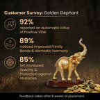 Customer Survey of Elegant Golden Trunk-Up Elephant Figurine