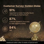 Customer Survey of Elegant Metallic Gold Decorative Desktop Globe