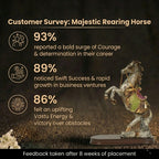 Customer Survey of Ornate Rearing Horse Figurine