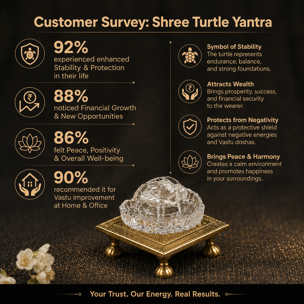 Customer survey of Crystal Tortoise with Glass Plate