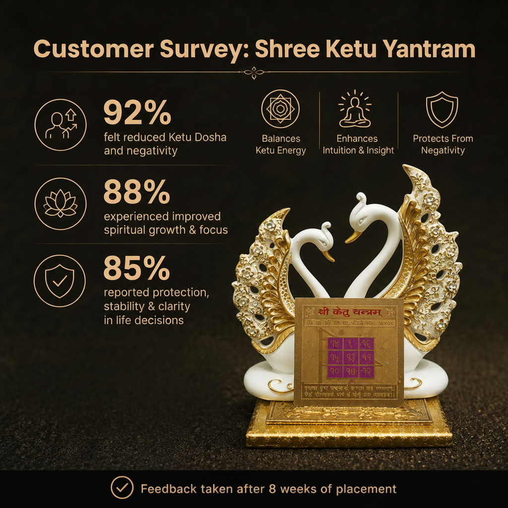 Customer survey of Gold Plated Shree Ketu Yantra