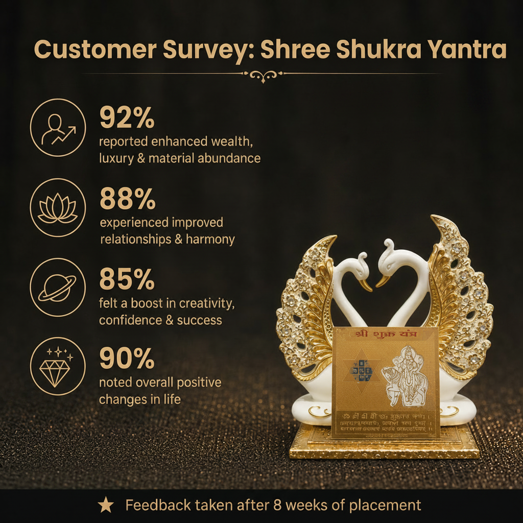 Customer survey of Gold Plated Shree Shukra Yantra