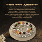 Details of the 7 Chakra Natural Healing Gemstone Bracelet