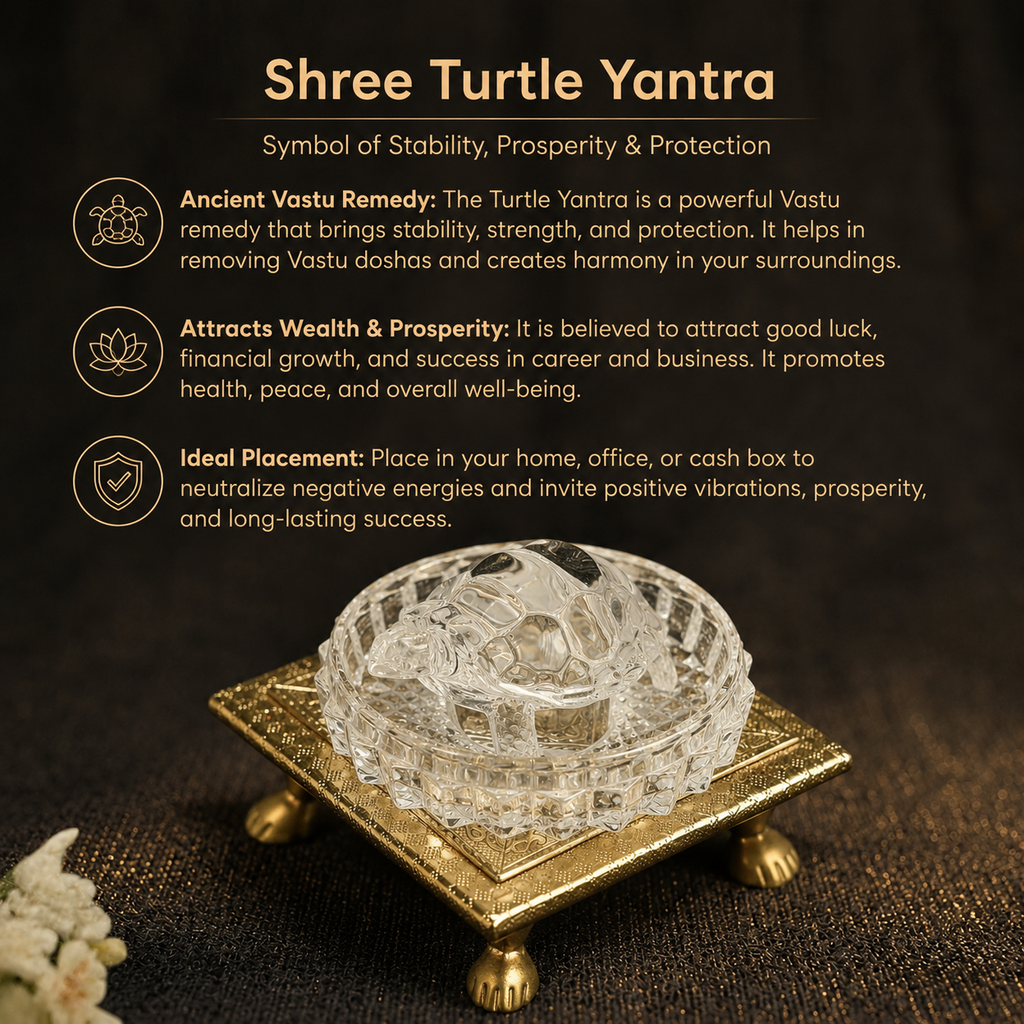 Details of the Crystal Tortoise with Glass Plate