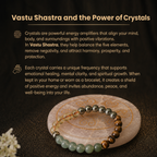 Details of the Dhan Akarshan Pyrite, Citrine, Green Aventurine & Tiger’s Eye Abundance Bracelet