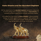 Details of the Elegant Golden Elephant Duo