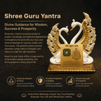 Details of the Gold Plated Shree Guru Yantra