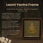 Details of the Golden Goddess Laxmi on Natural Pyrite Dust Wooden Frame
