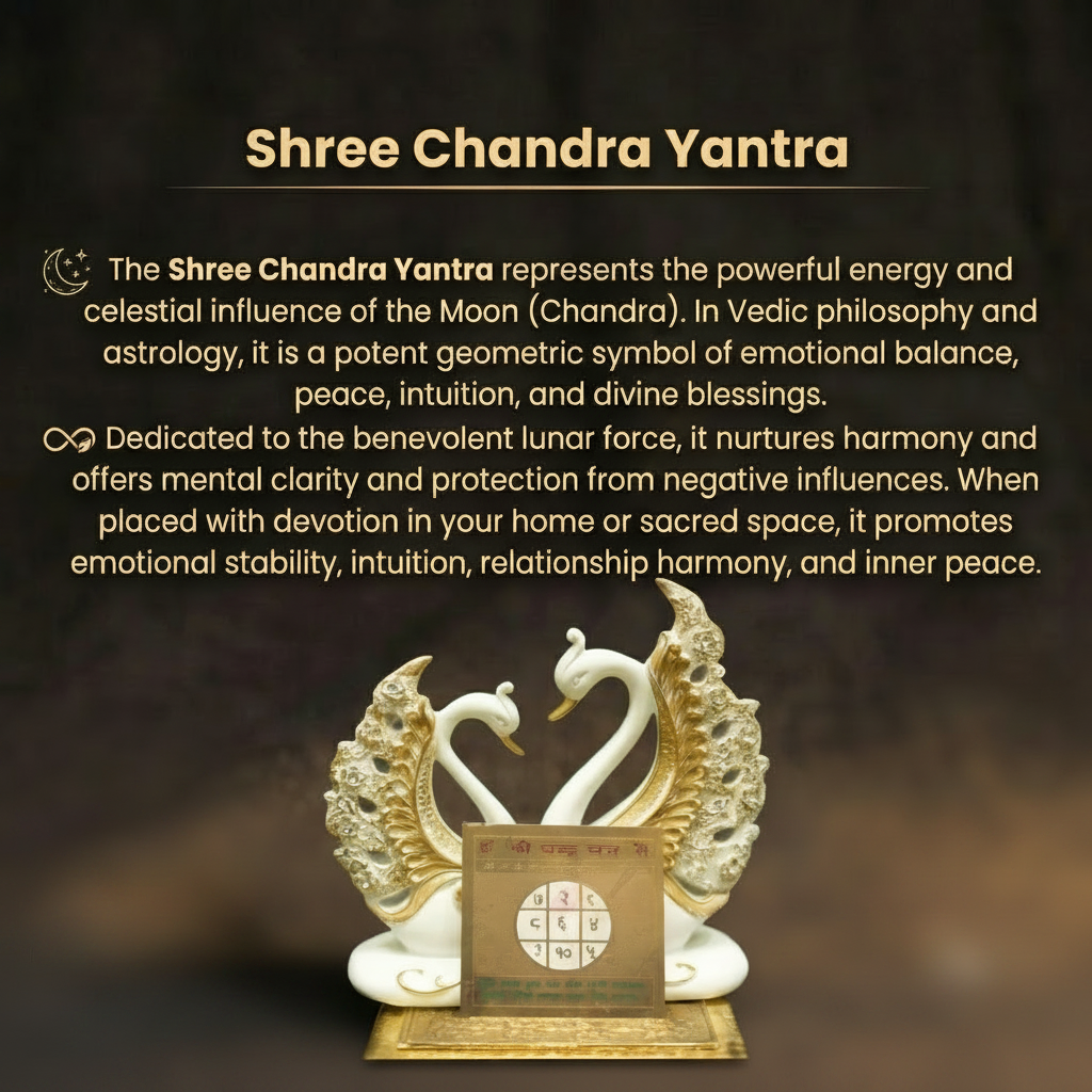 Details of the Golden Shree Chandra Yantra