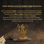Details of the Majestic Flying Eagle Showpiece