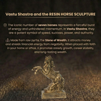 Details of the Majestic Rearing Horse Showpiece