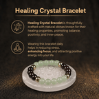 Details of the Natural Green Jade, Garnet & Pyrite Combination Bracelet