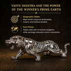 Details of the Radiant Silver-Tone Roaring Tiger Figurine