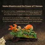 Details of the Running Horses Pyrite Statue
