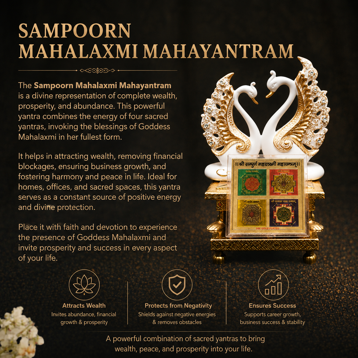 Details of the Shree Sampurna Mahalakshmi Maha Yantra