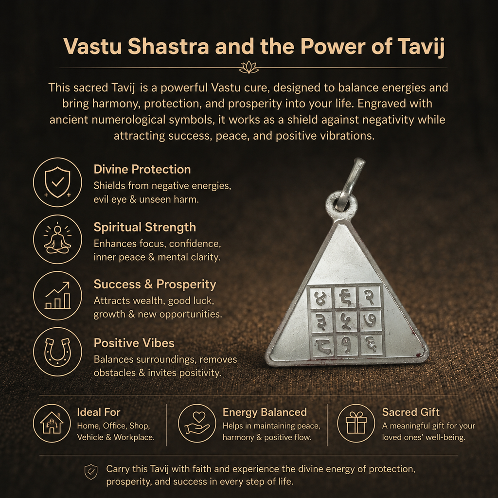 Details of the Silver Triangular Siddha Laxmi Yantra Tavij