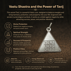 Details of the Silver Triangular Siddha Laxmi Yantra Tavij