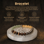 Details of the Vastu Laxmi Multi-Stone Prosperity & Wealth Synergy Bracelet