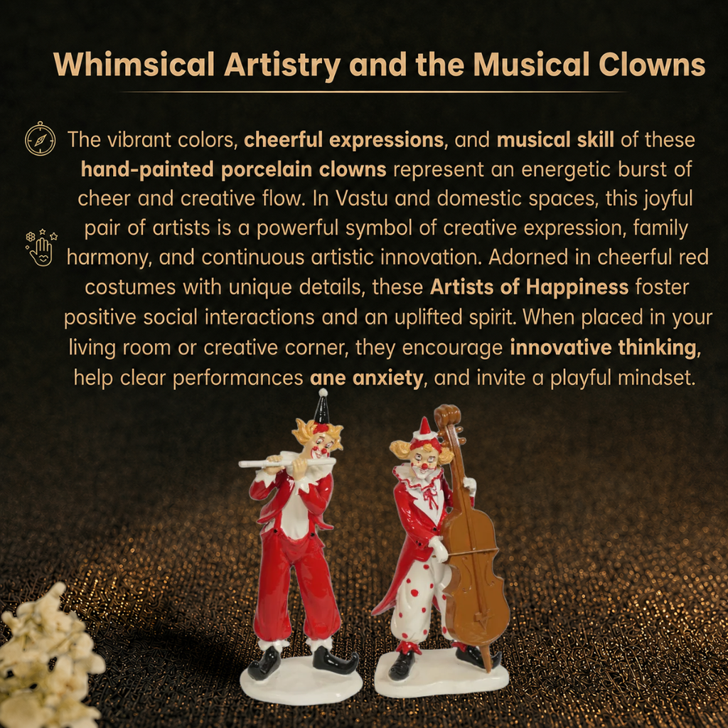 Details of the Whimsical Musical Joker Duo