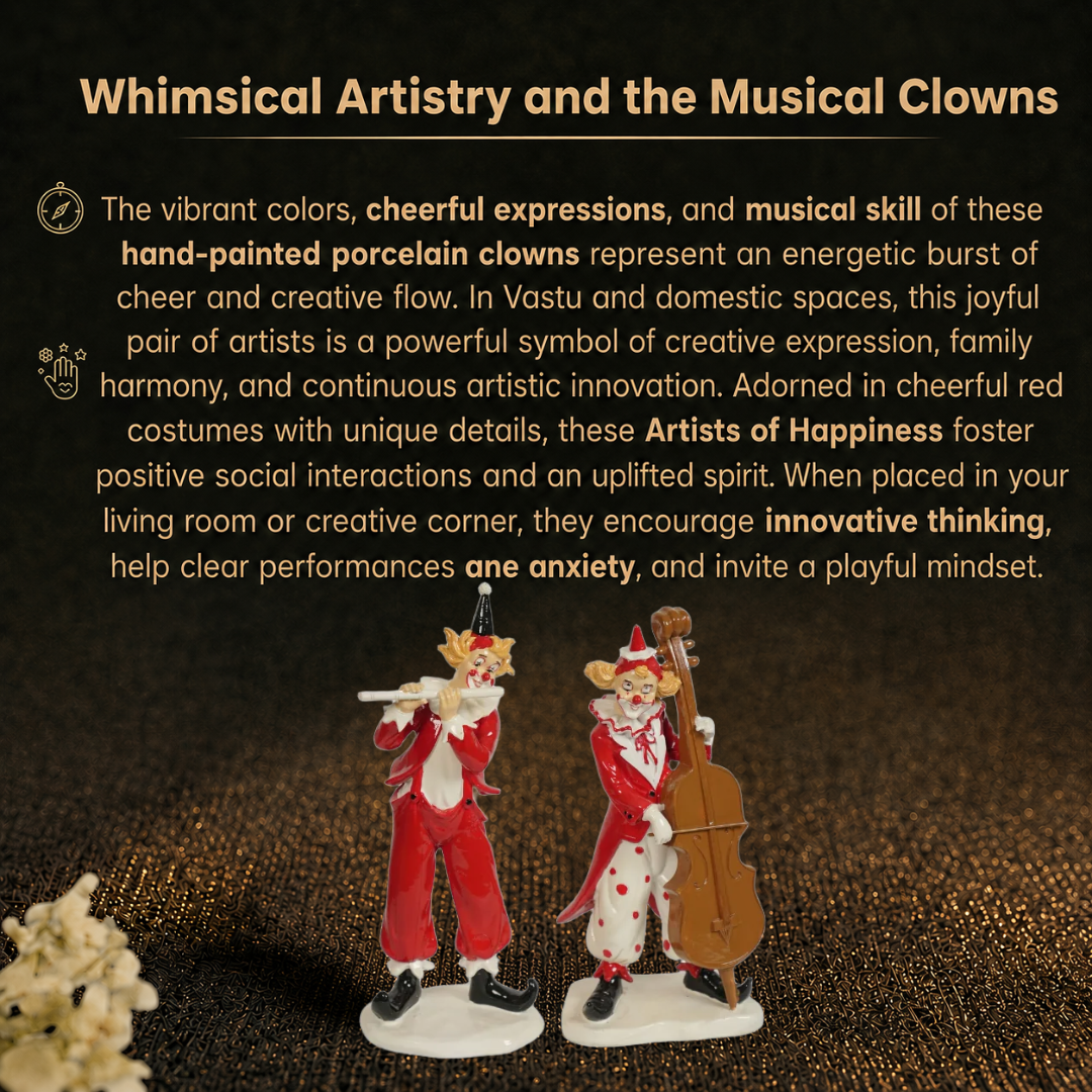 Details of the Whimsical Musical Joker Duo