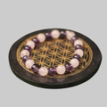 Divine Harmony Amethyst & Rose Quartz Healing Energy Vastu Bracelet