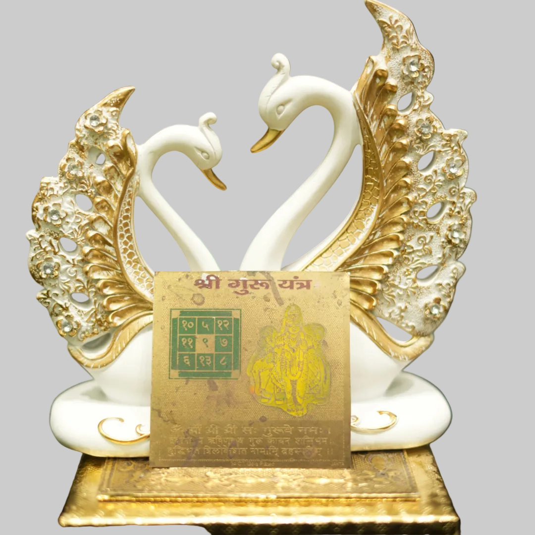 Gold Plated Shree Guru Yantra