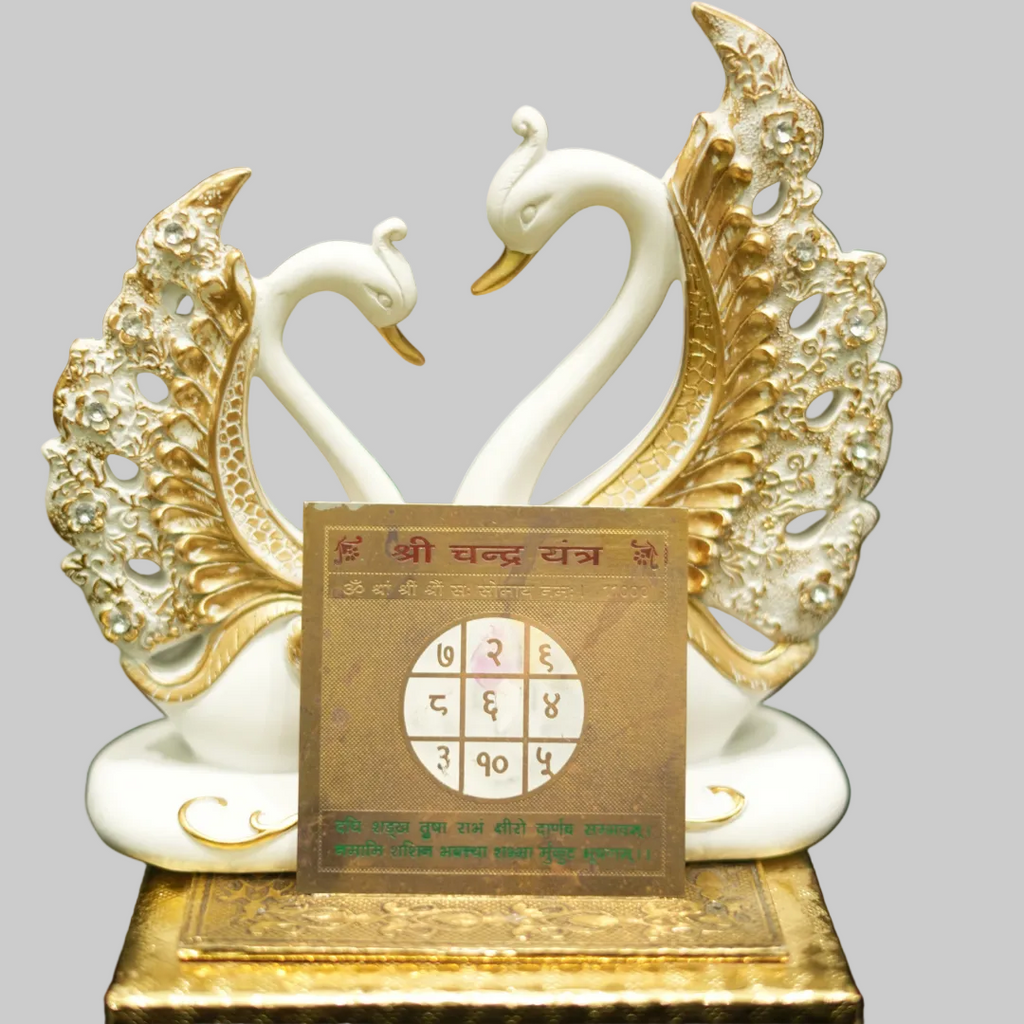 Golden Plated Shree Chandra Yantra
