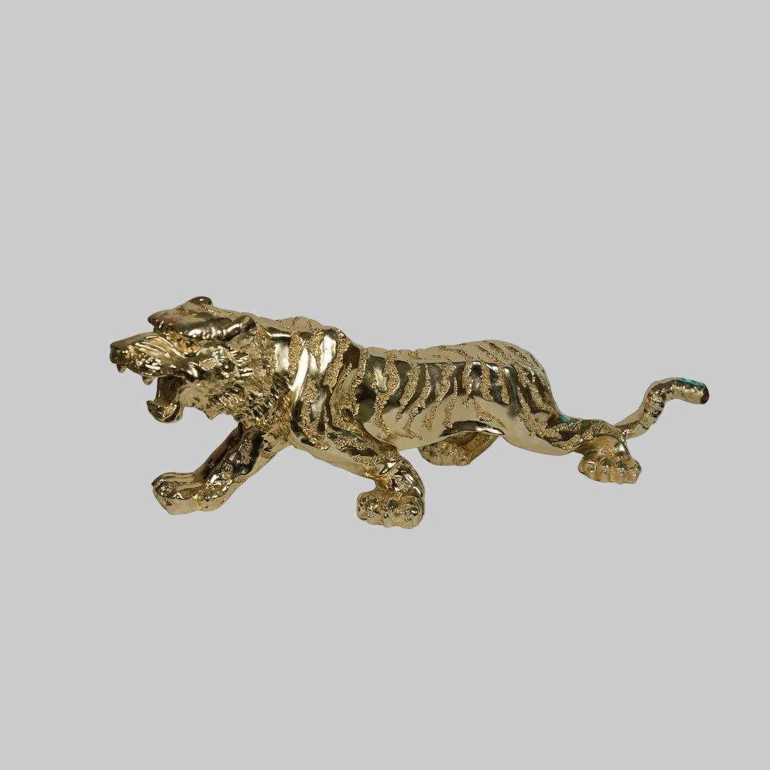 Majestic Prowling Tiger Showpiece – Symbol of Strength, Courage & Leadership