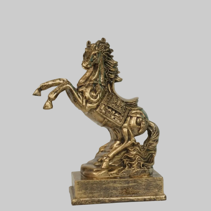Majestic Rearing Horse Showpiece – Symbol of Strength, Success & Power
