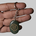 Natural Green Aventurine Angelic Switchcode Keychain