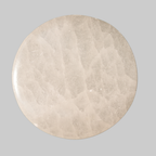 Natural Pure Round Selenite Charging Plate