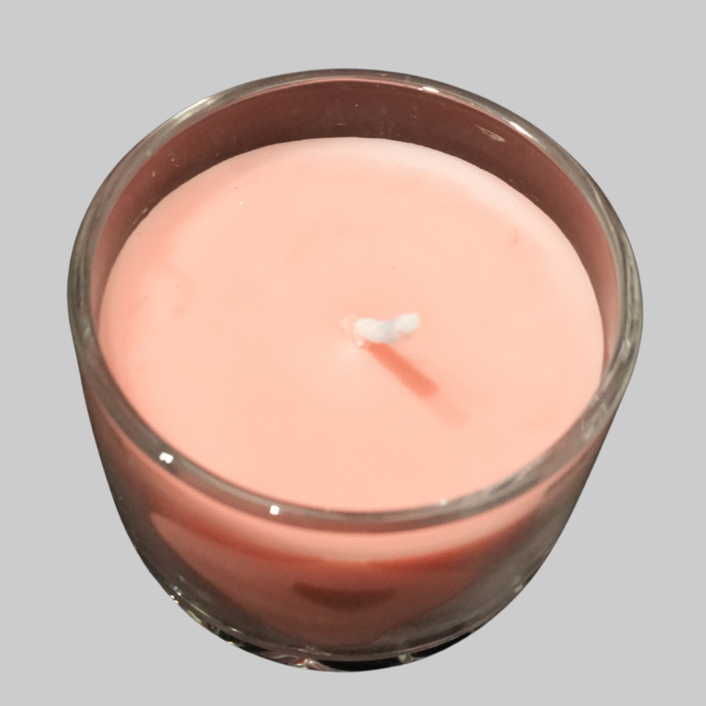 Rose Pink Venus Love & Relationship Harmony Vastu Glass Candle