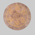 Rose Quartz Sacred Symbol & Angel Number Charging Plate