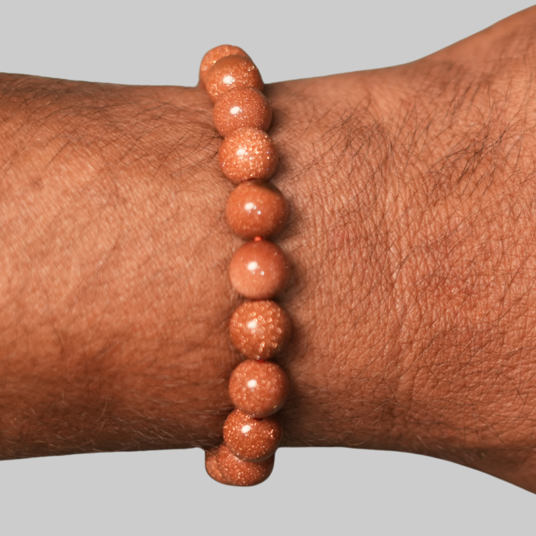 Shimmering Goldstone Bracelet