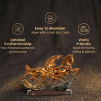 Short Details of Dynamic Trio of Running Horses Showpiece